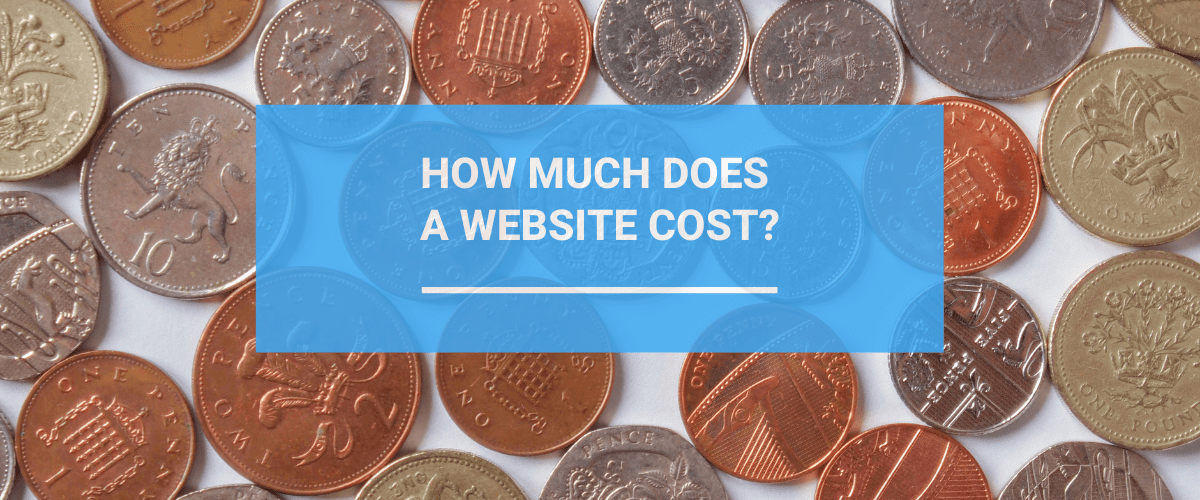 How much does a website cost image